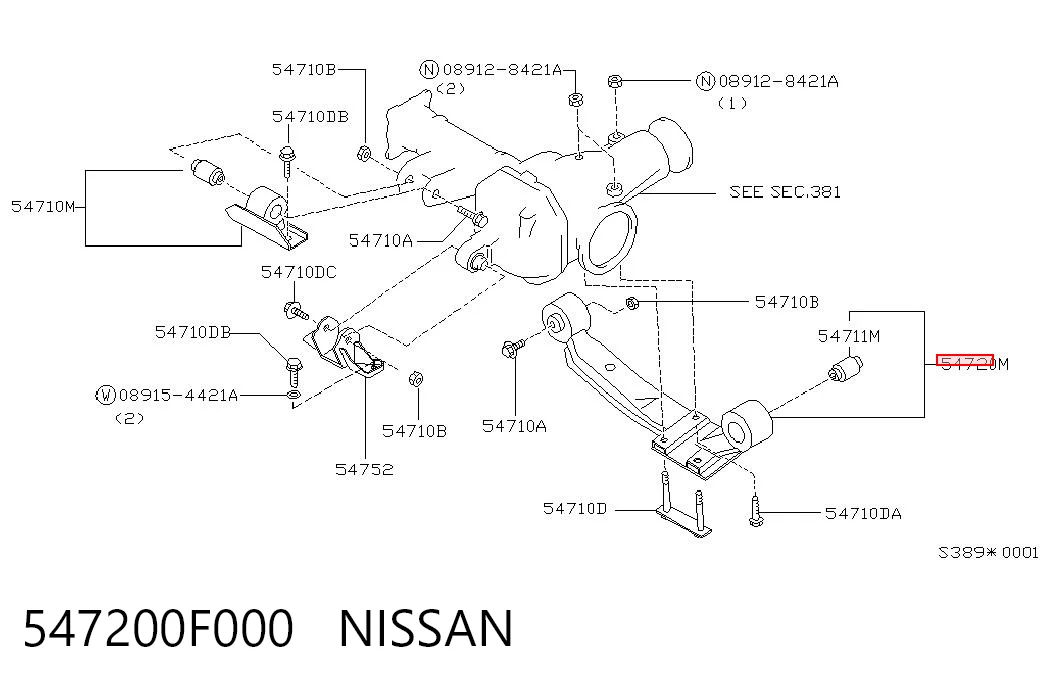 547200F000 Nissan/Infiniti