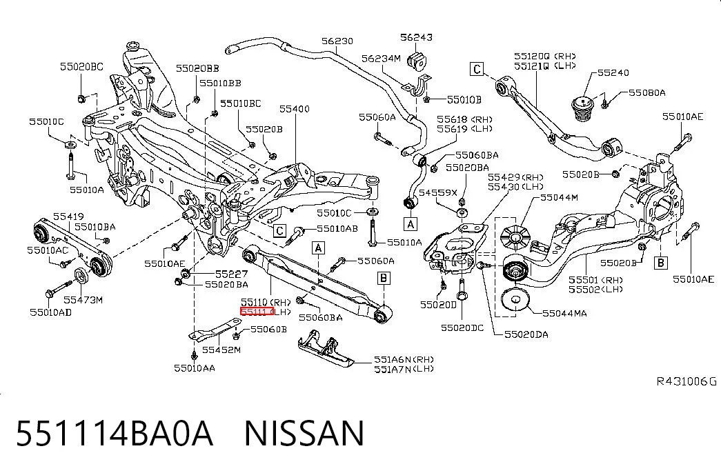 551114BA0A Nissan/Infiniti