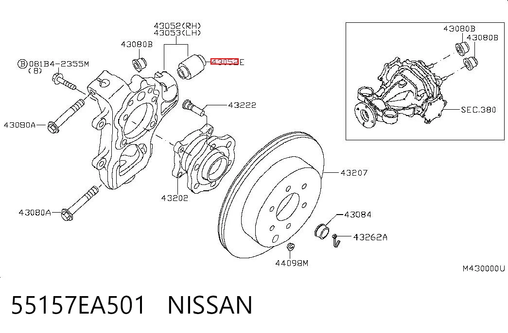 55157EA501 Nissan/Infiniti