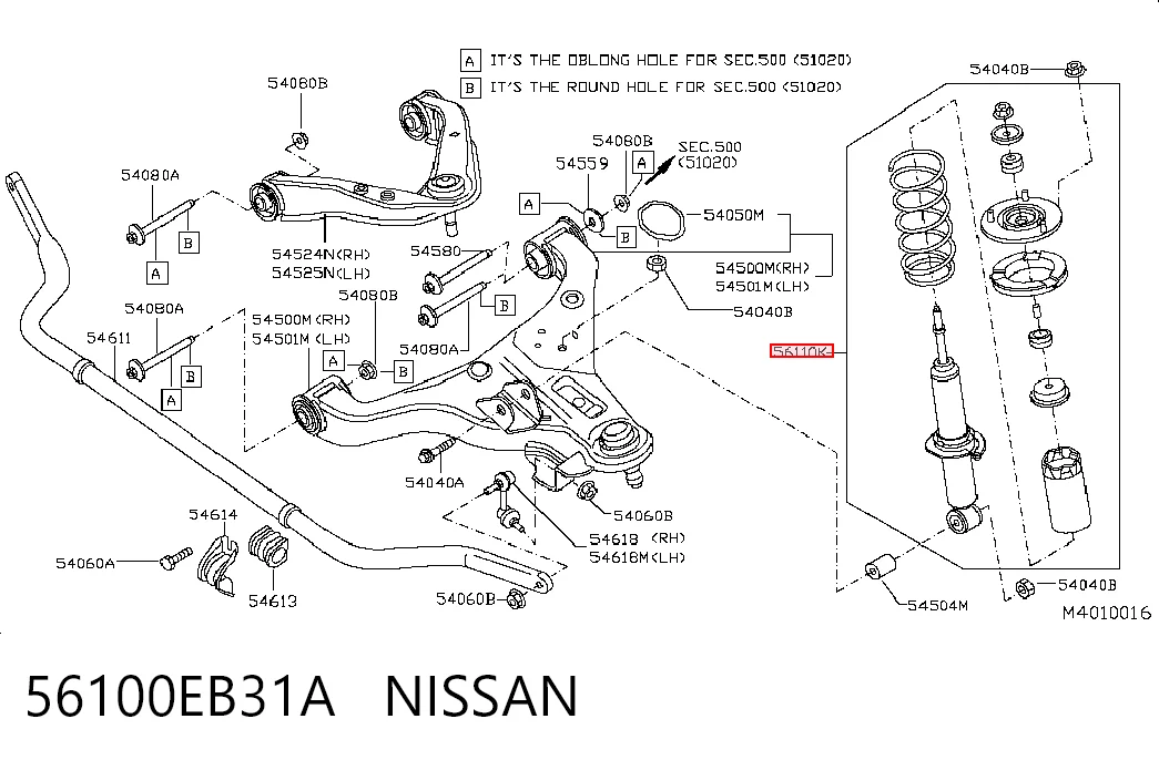 56100EB31A Nissan/Infiniti