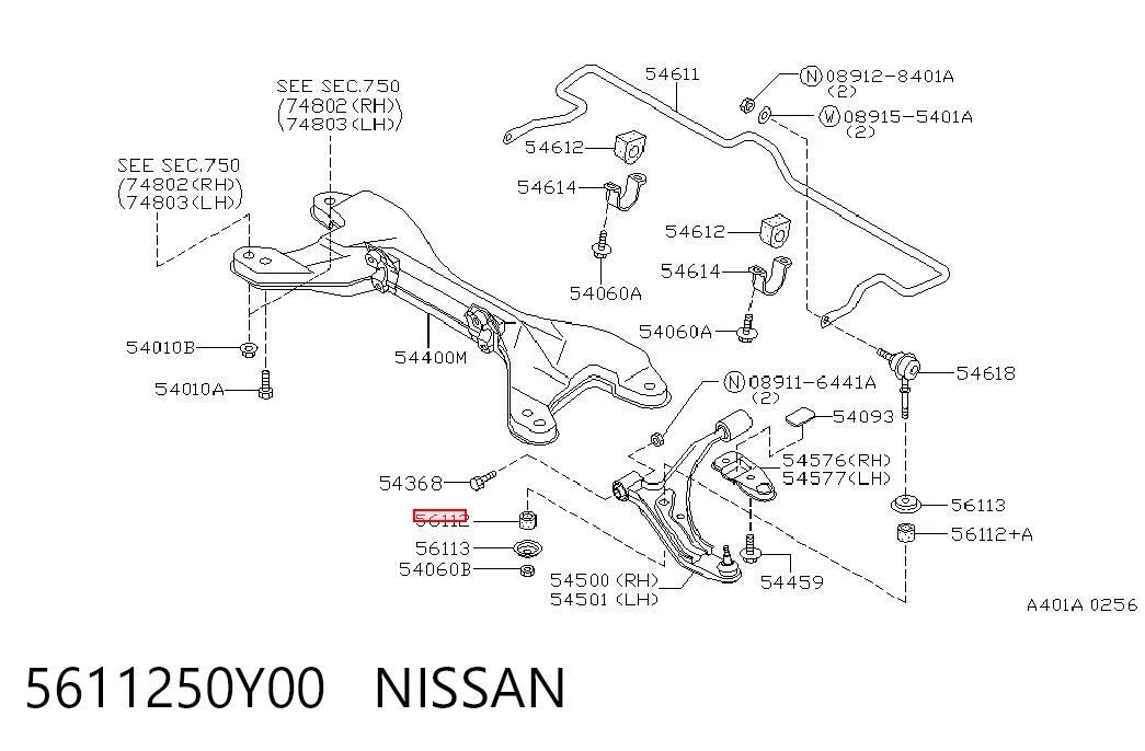 5611250Y00 Nissan/Infiniti