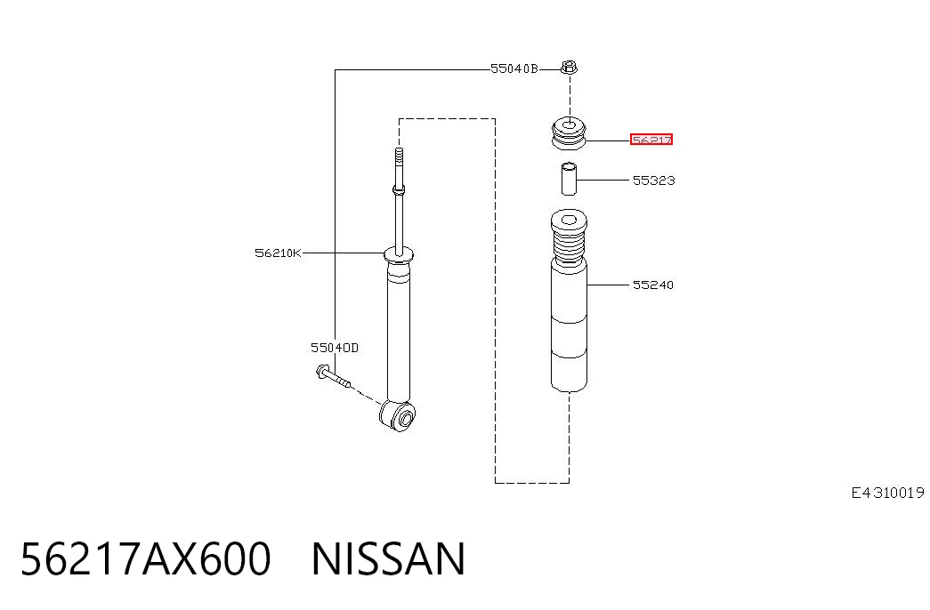 56217AX600 Nissan/Infiniti