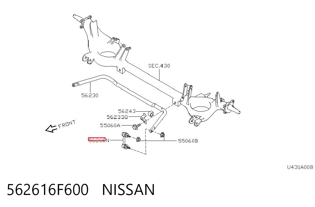 562616F600 Nissan/Infiniti