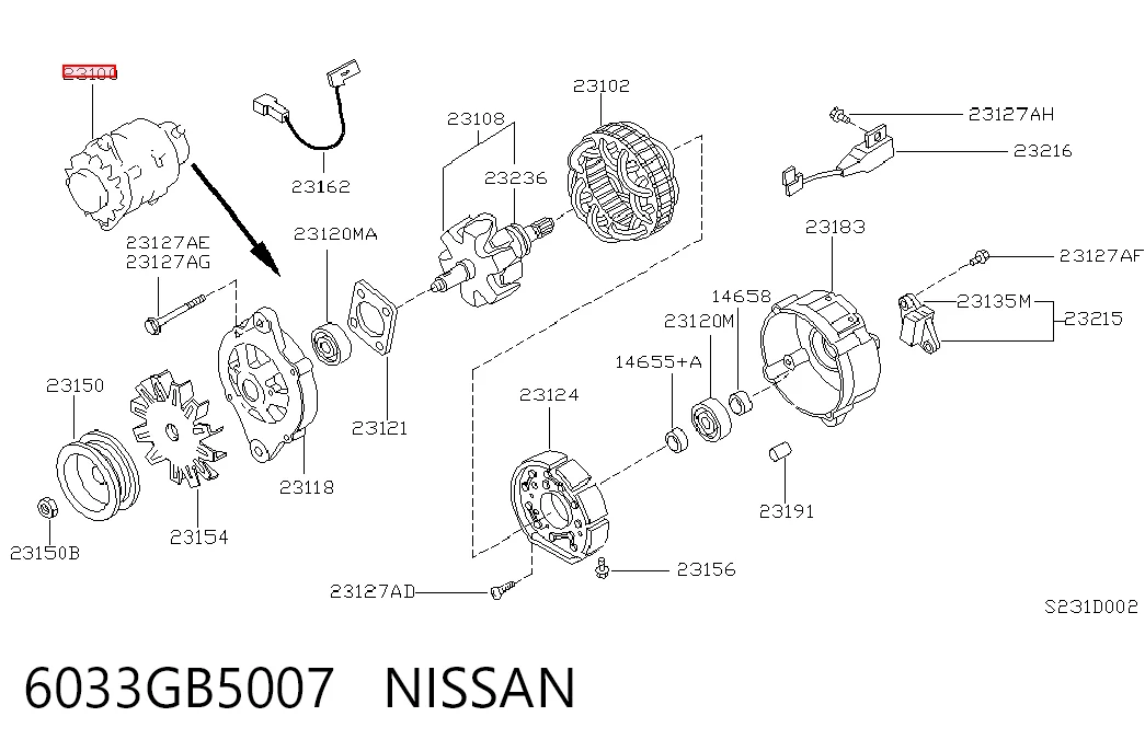Compre Gerador Nissan Vanette 