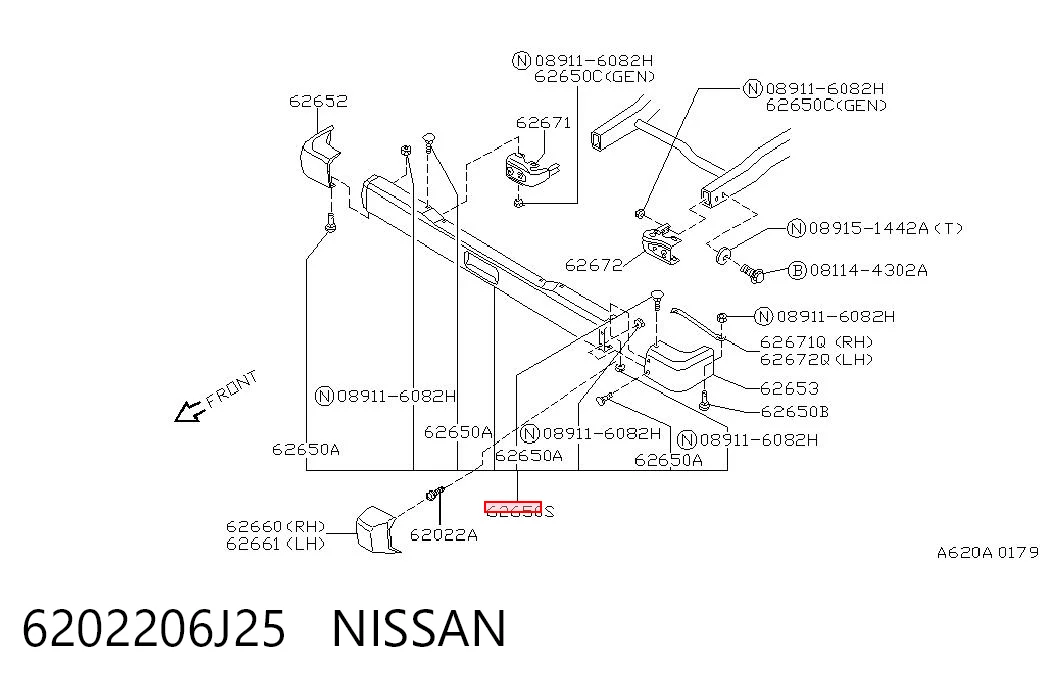 Pára-choque dianteiro Nissan Patrol  Y60 ao melhor preço