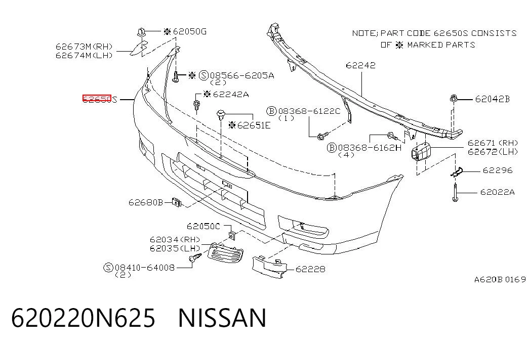 Pára-choque dianteiro Nissan Almera preço, a partir de 103,64 USD