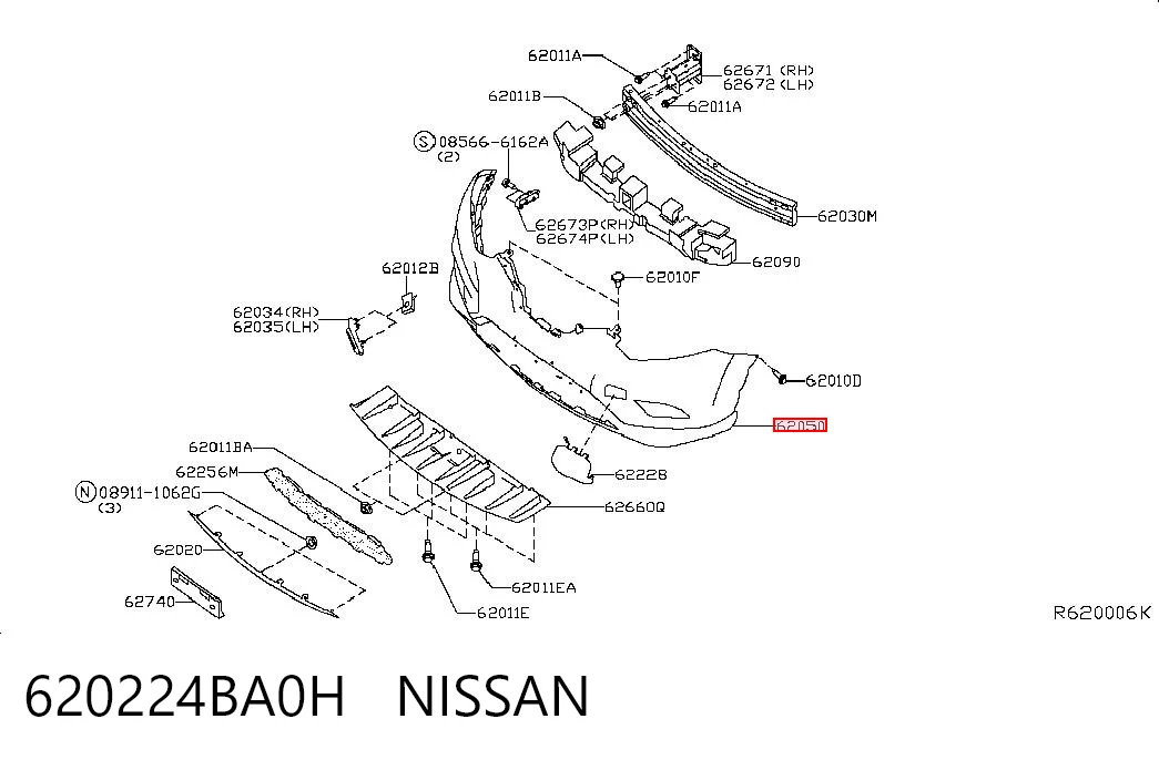 620224BA0H Nissan/Infiniti