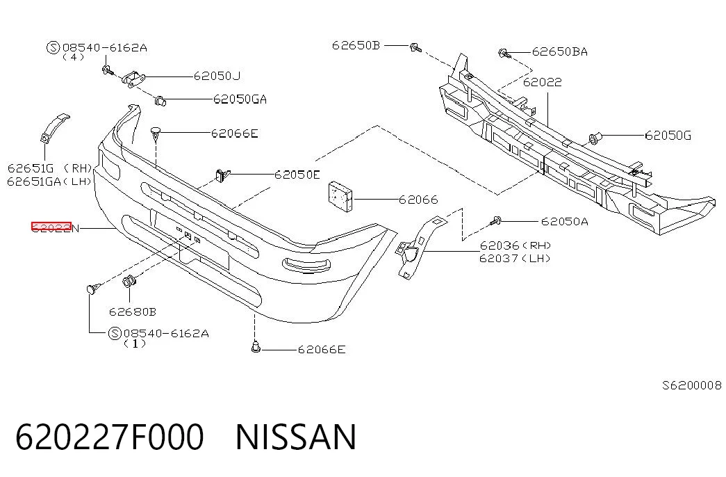 620227F000 Nissan/Infiniti