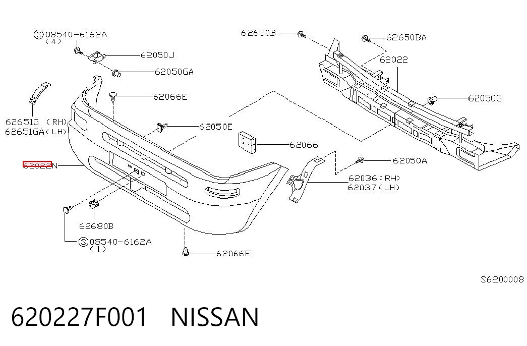620227F001 Nissan/Infiniti