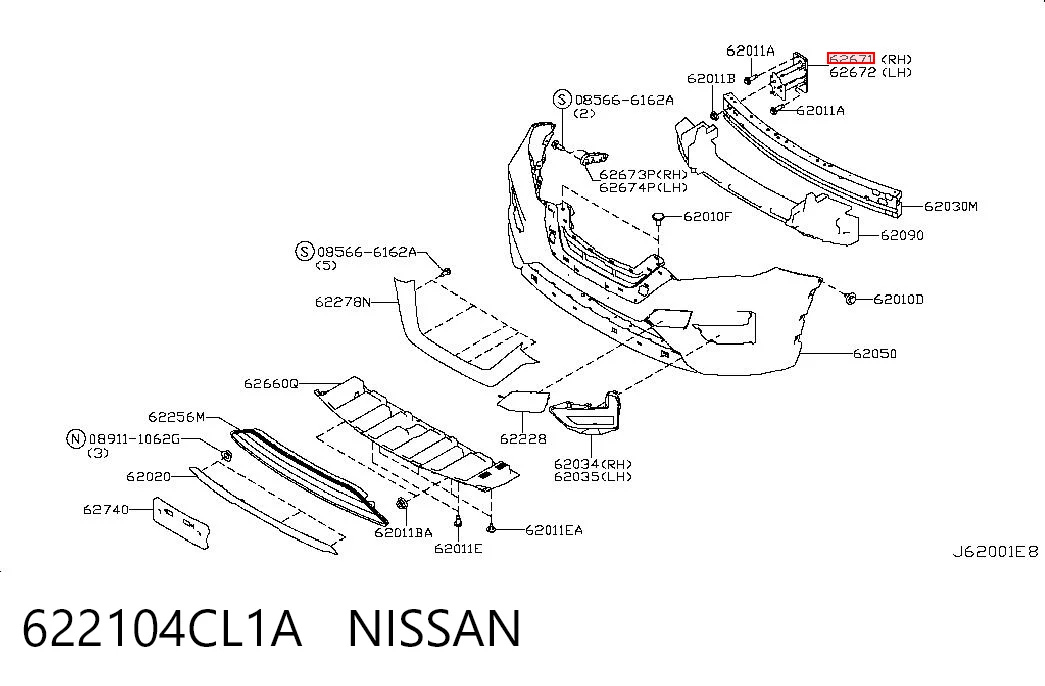 622104CL1A Nissan/Infiniti