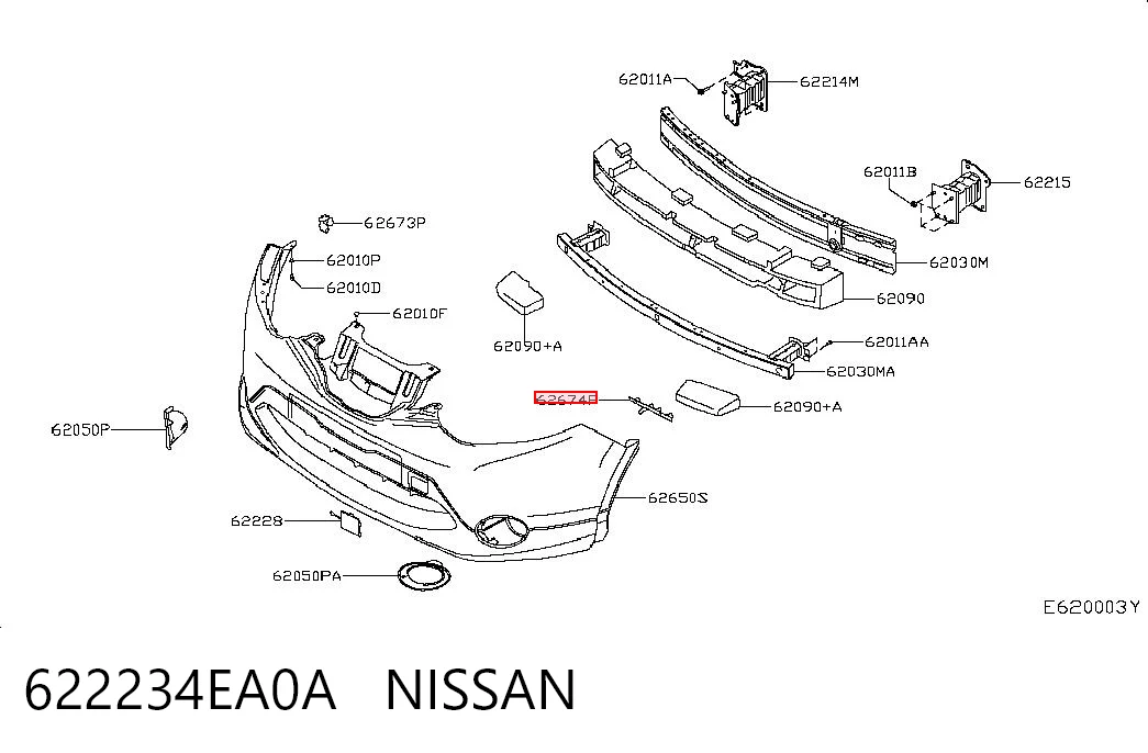 622234EA0A Nissan/Infiniti
