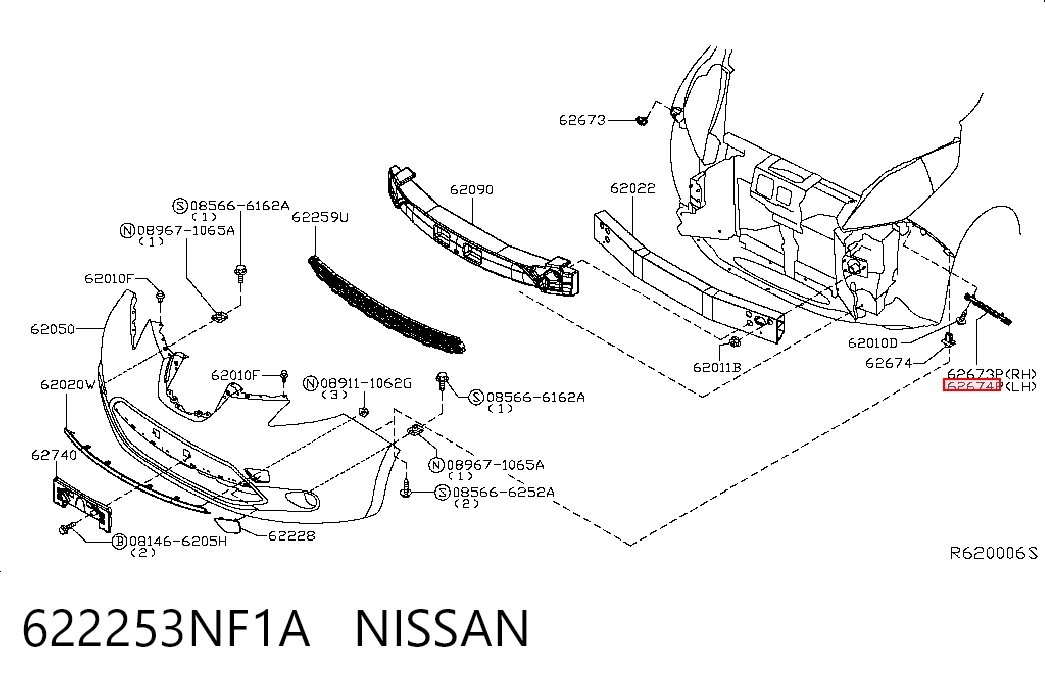 622253NF1A Nissan/Infiniti