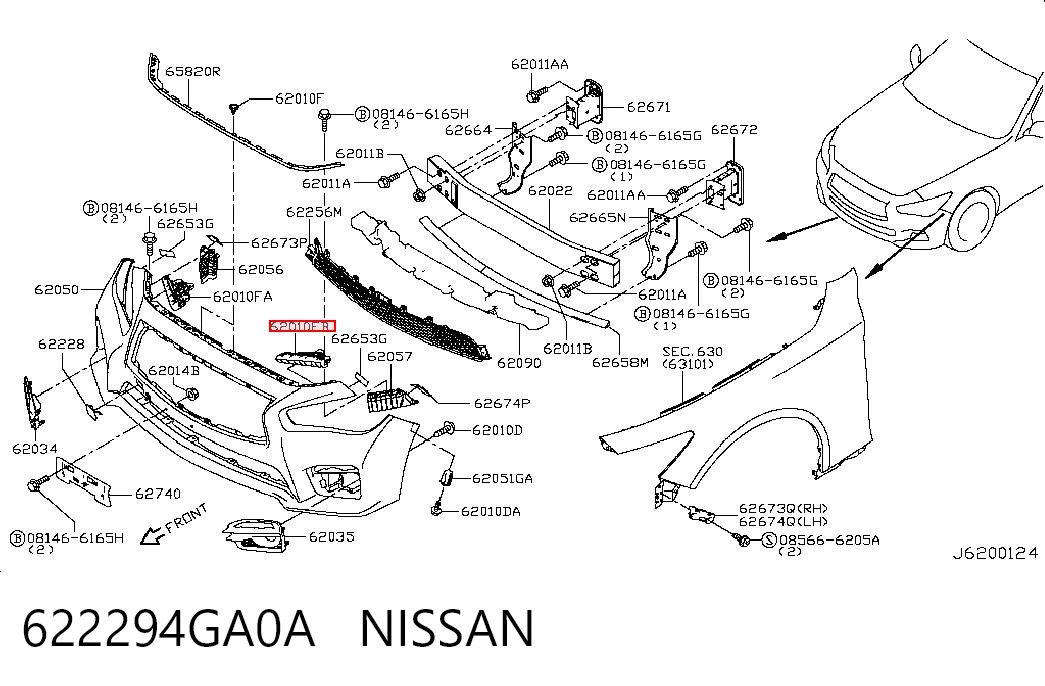 622294GA0A Nissan/Infiniti