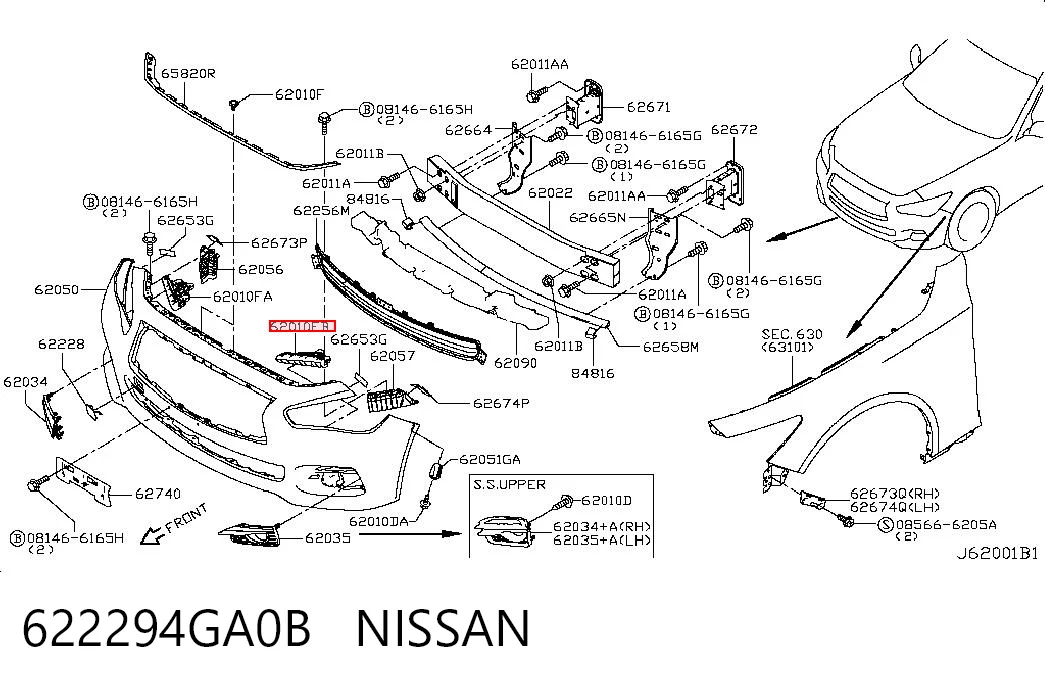 622294GA0B Nissan/Infiniti