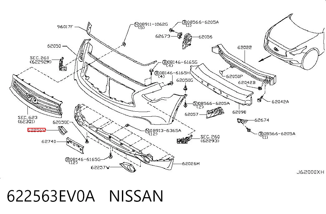 622563EV0A Nissan/Infiniti