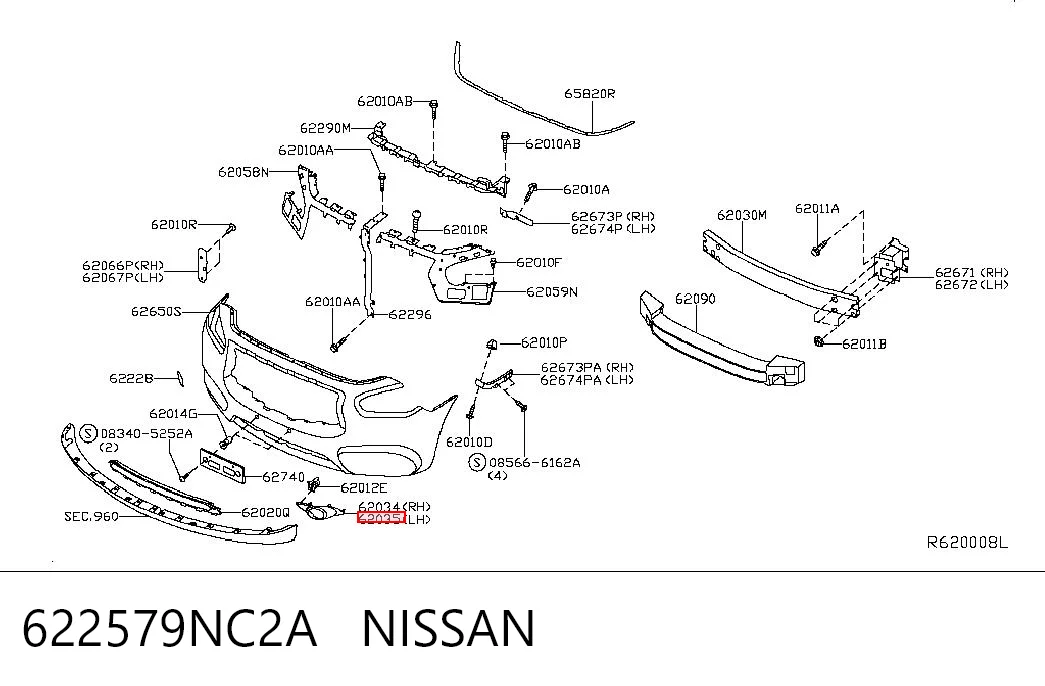622579NC2A Nissan/Infiniti