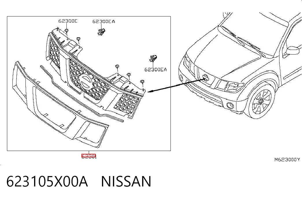 623105X00A Nissan/Infiniti