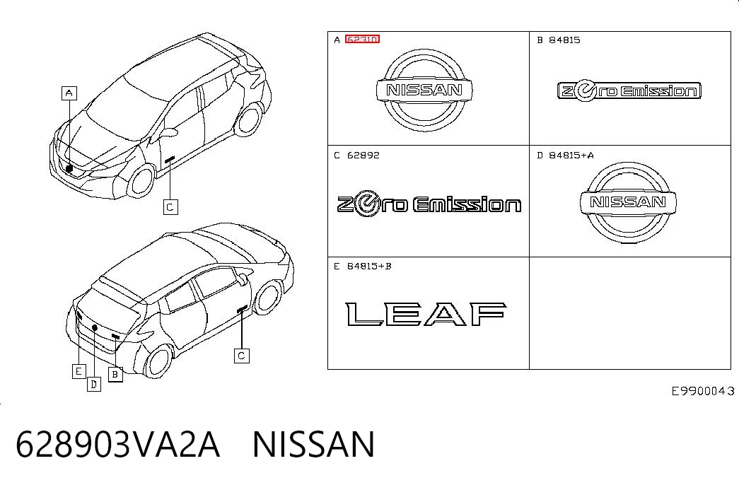628903VA2A Nissan/Infiniti