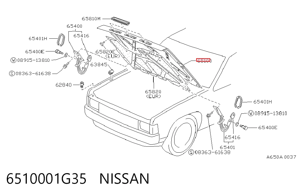 Capota para Nissan Terrano I WD21
