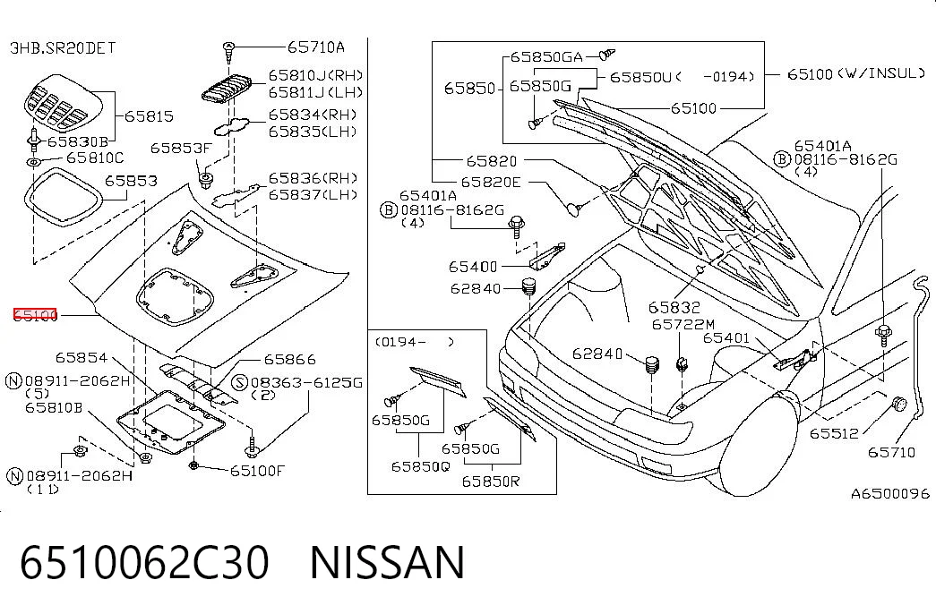 Capota Nissan Sunny III N14 ao melhor preço