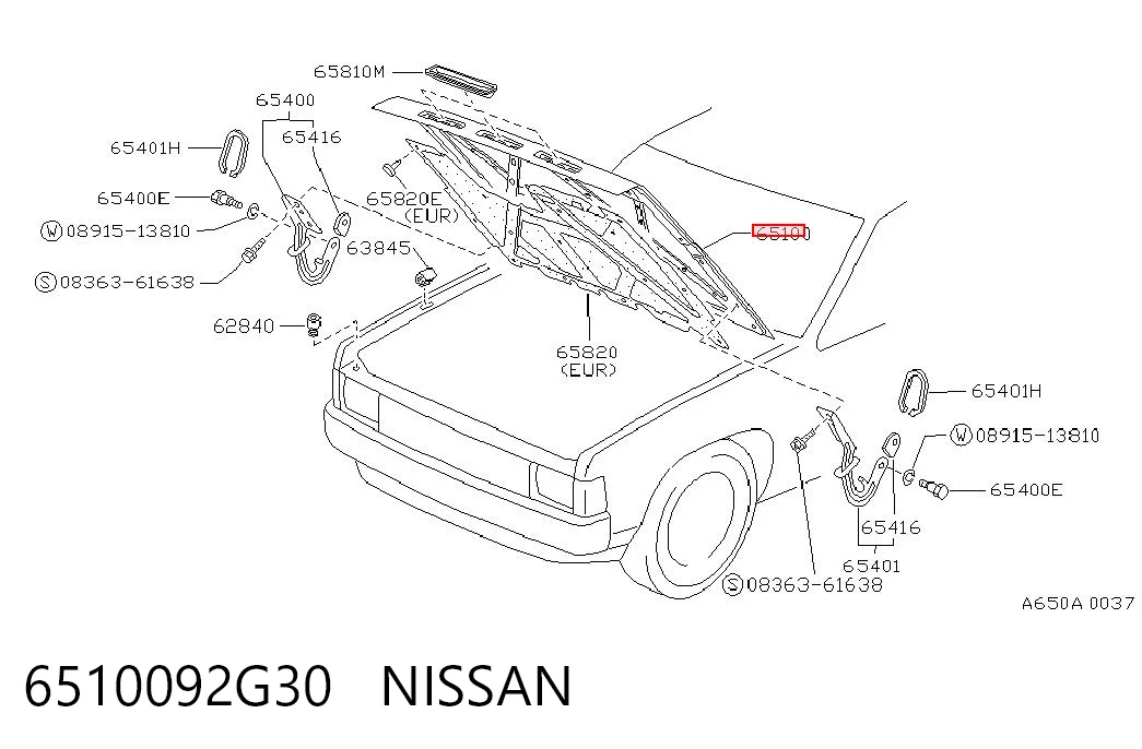 Capota Nissan Terrano I WD21