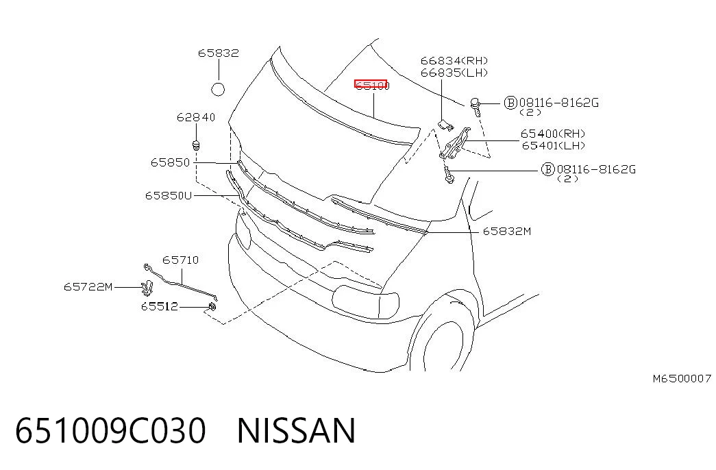 651009C030 Nissan/Infiniti