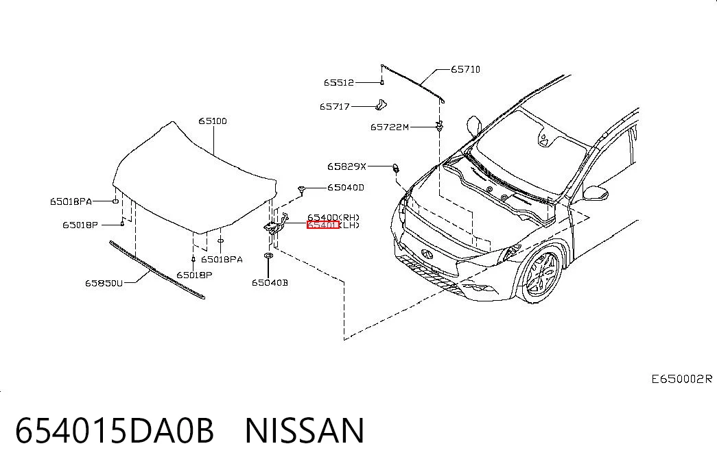 654015DA0B Nissan/Infiniti
