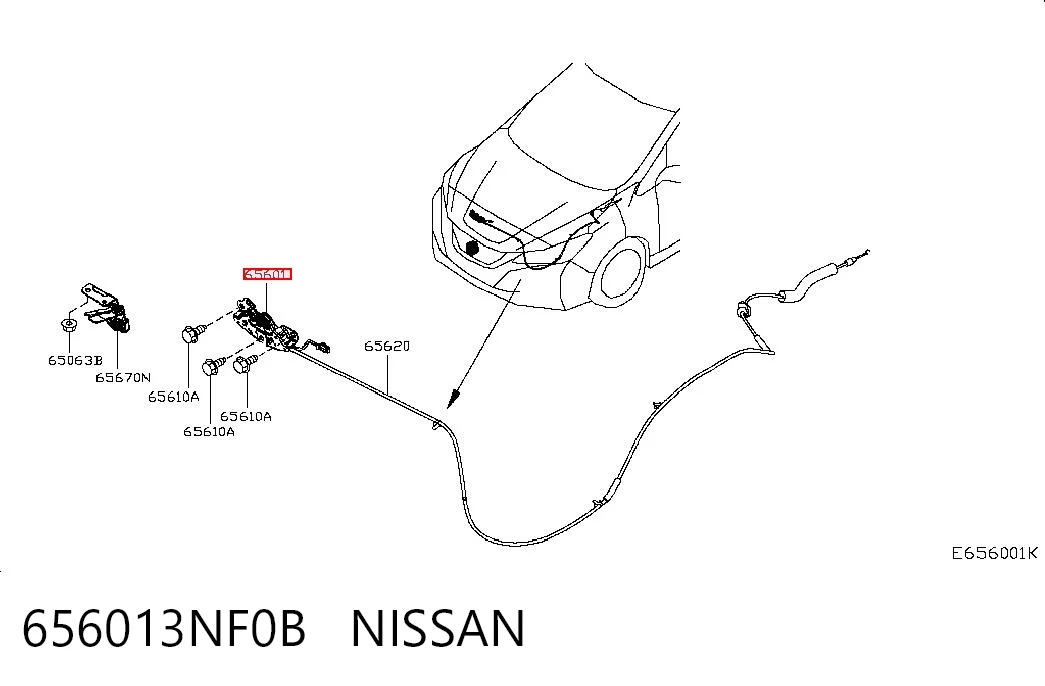 656013NF0B Nissan/Infiniti