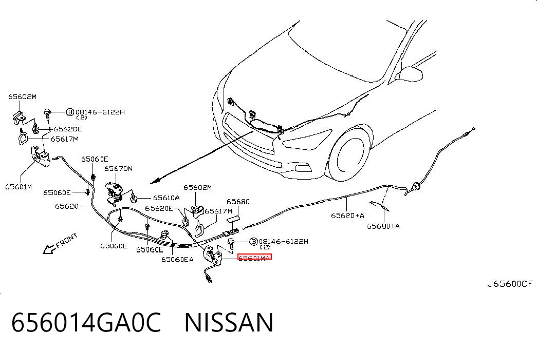 656014GA0C Nissan/Infiniti