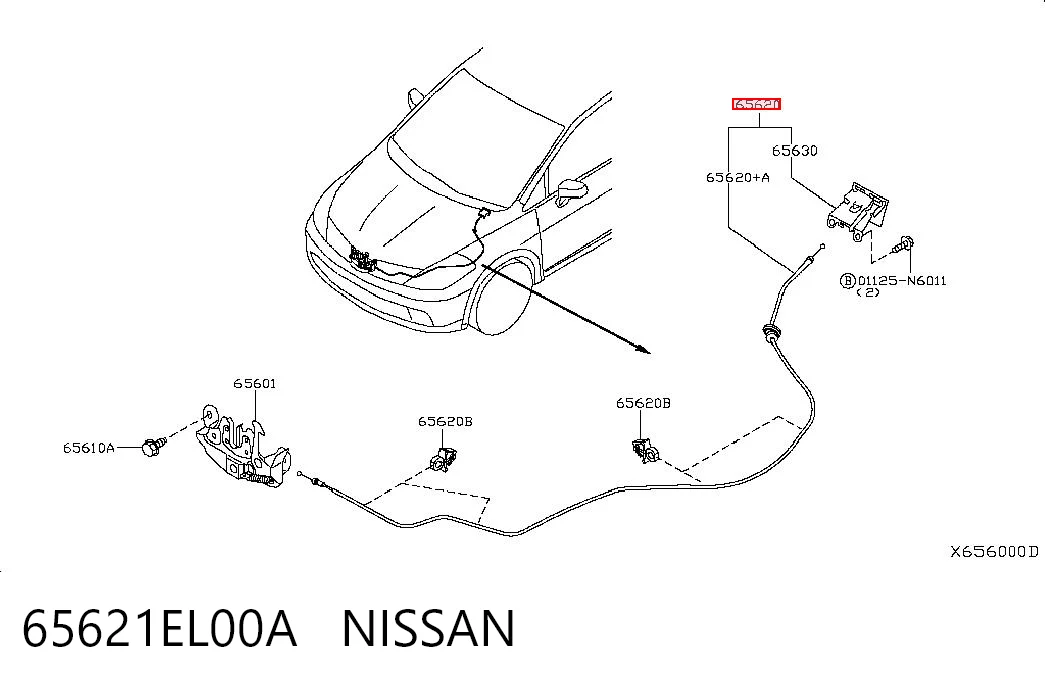 65621EL00A Nissan/Infiniti