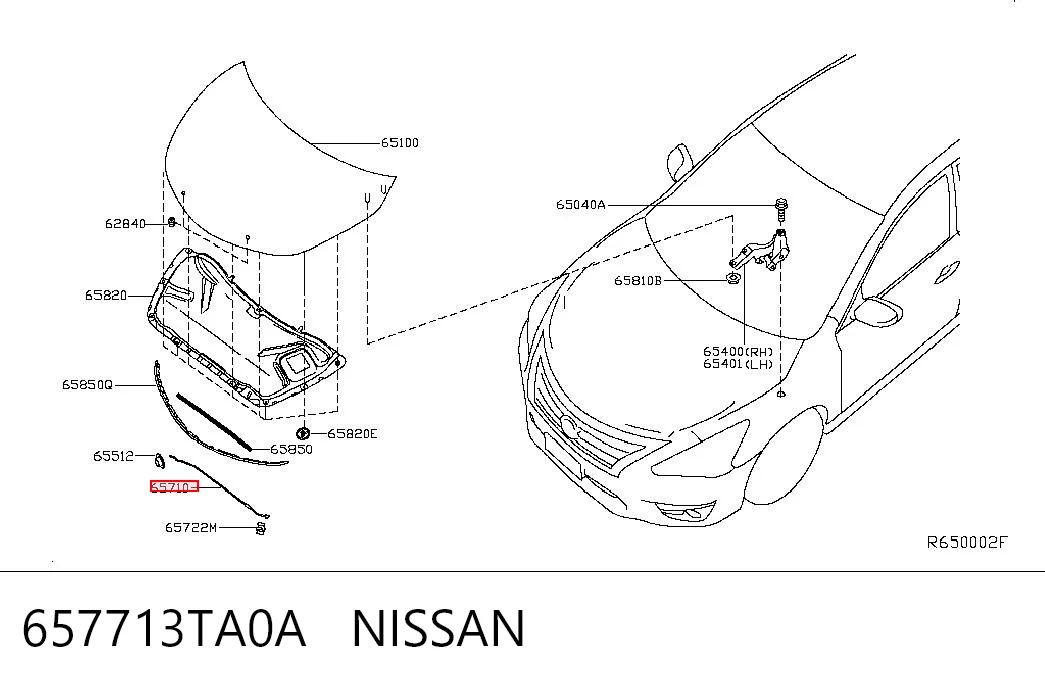 657713TA0A Nissan/Infiniti