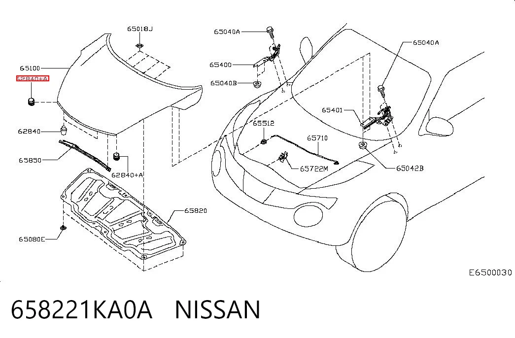 658221KA0A Nissan/Infiniti
