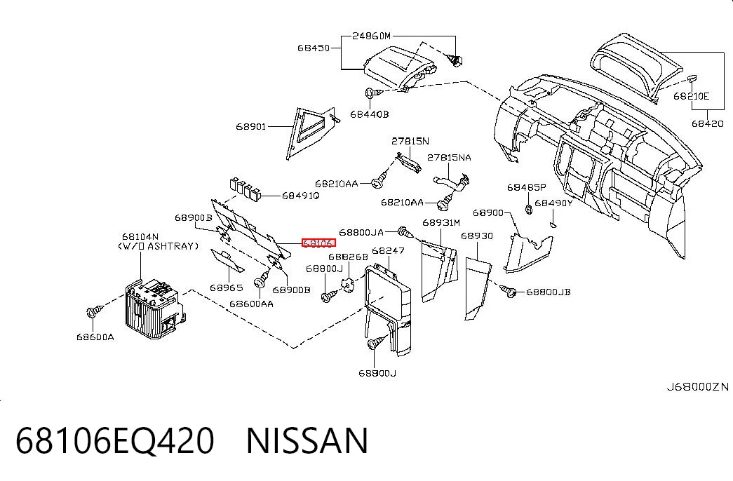 68106EQ420 Nissan/Infiniti