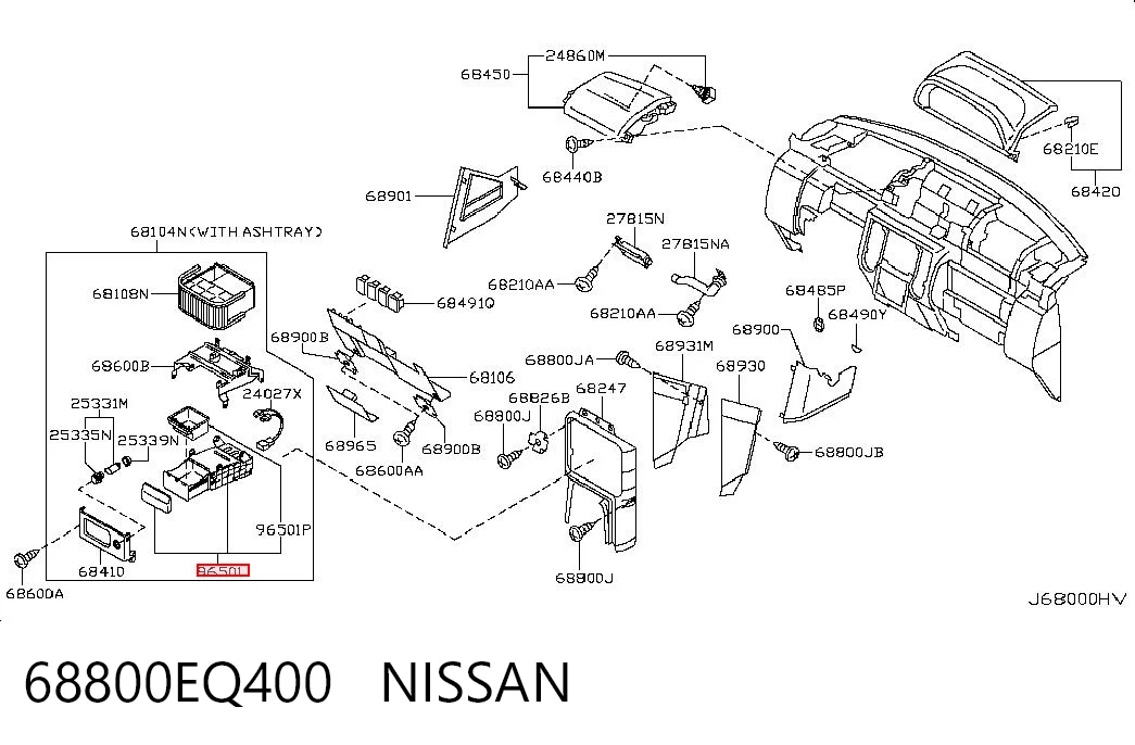 68800EQ400 Nissan/Infiniti