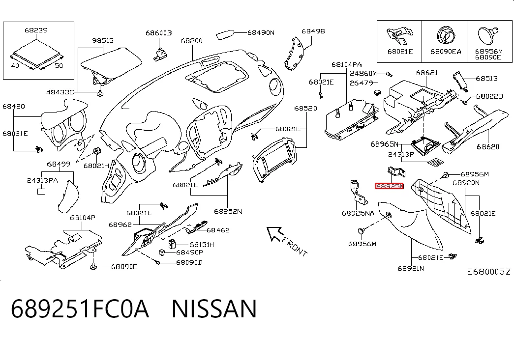 689251FC0A Nissan/Infiniti