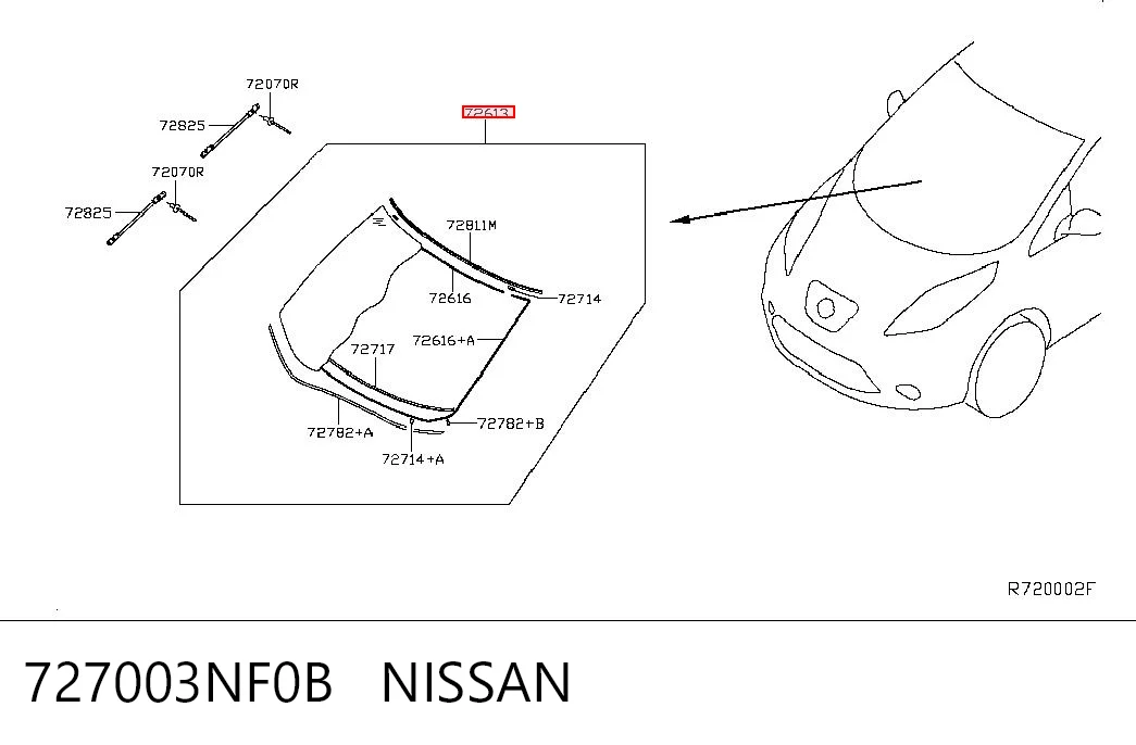 727003NF0B Nissan/Infiniti