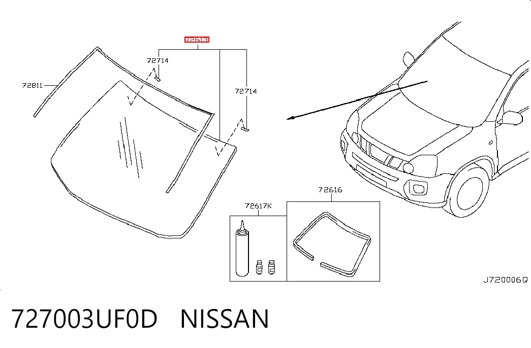 727003UF0D Nissan/Infiniti