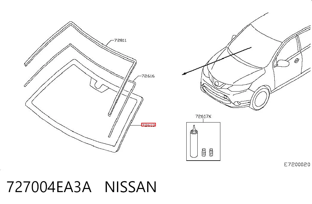 727004EA3A Nissan/Infiniti