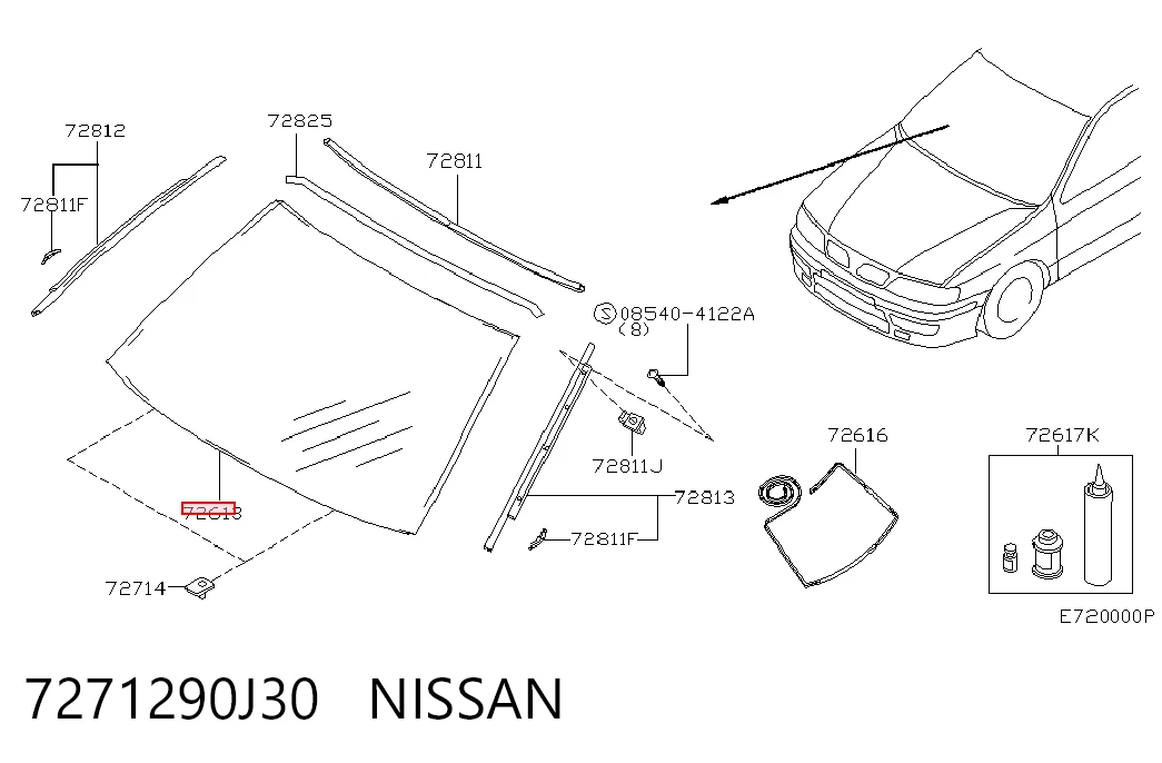 Compre Pára-brisas Nissan Primera 