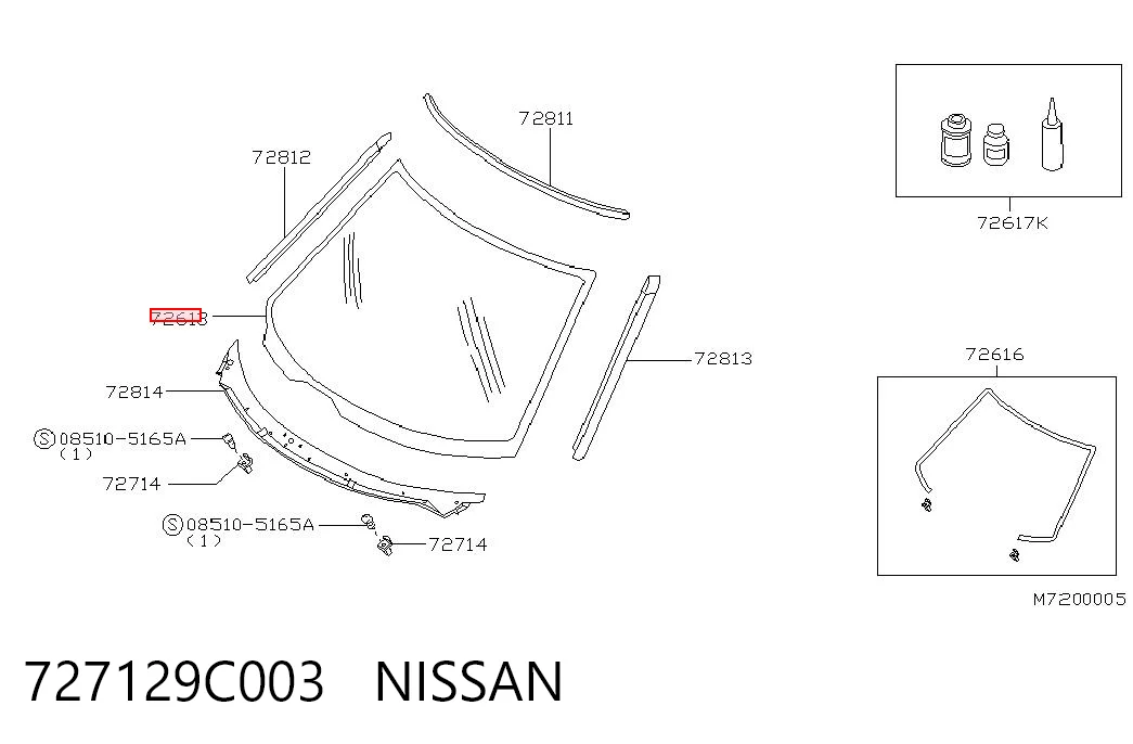 Pára-brisas Nissan Vanette preço, a partir de 198,14 USD