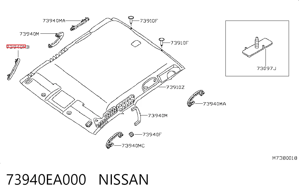 73940EA000 Nissan/Infiniti