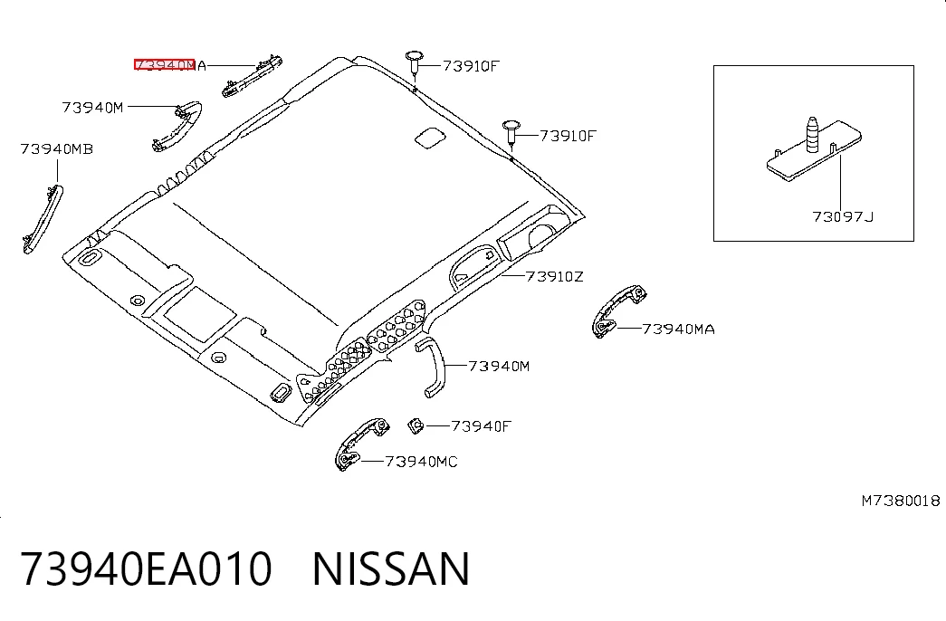 73940EA010 Nissan/Infiniti