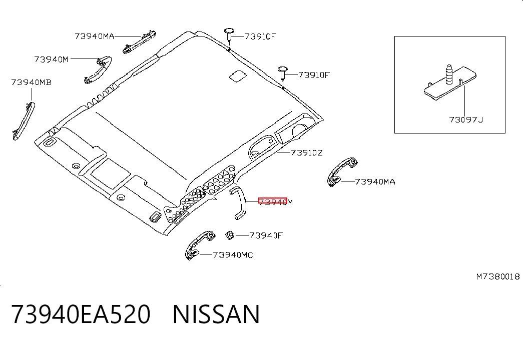 73940EA520 Nissan/Infiniti