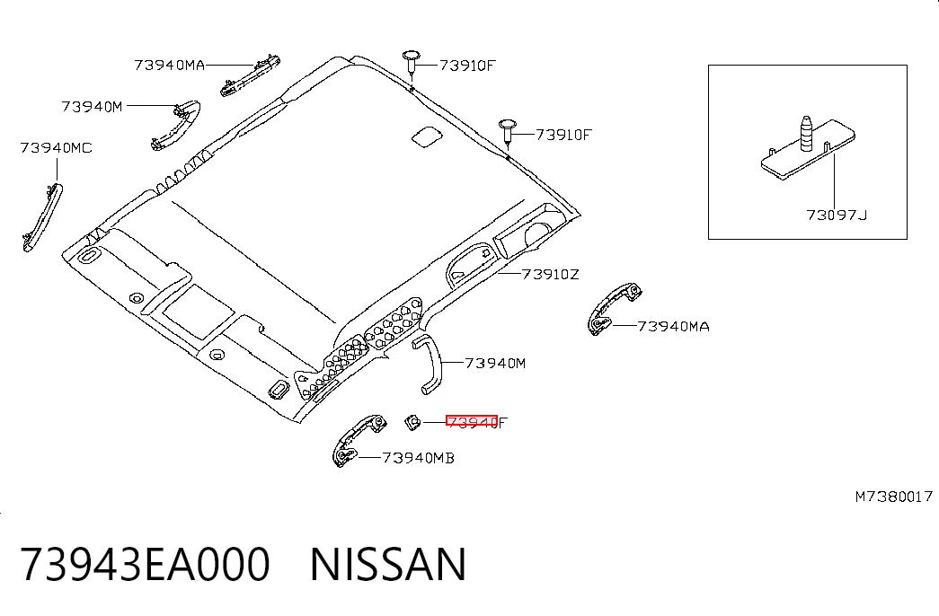 73943EA000 Nissan/Infiniti
