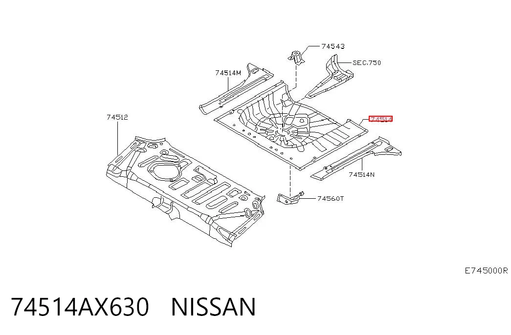 74514AX630 Nissan/Infiniti