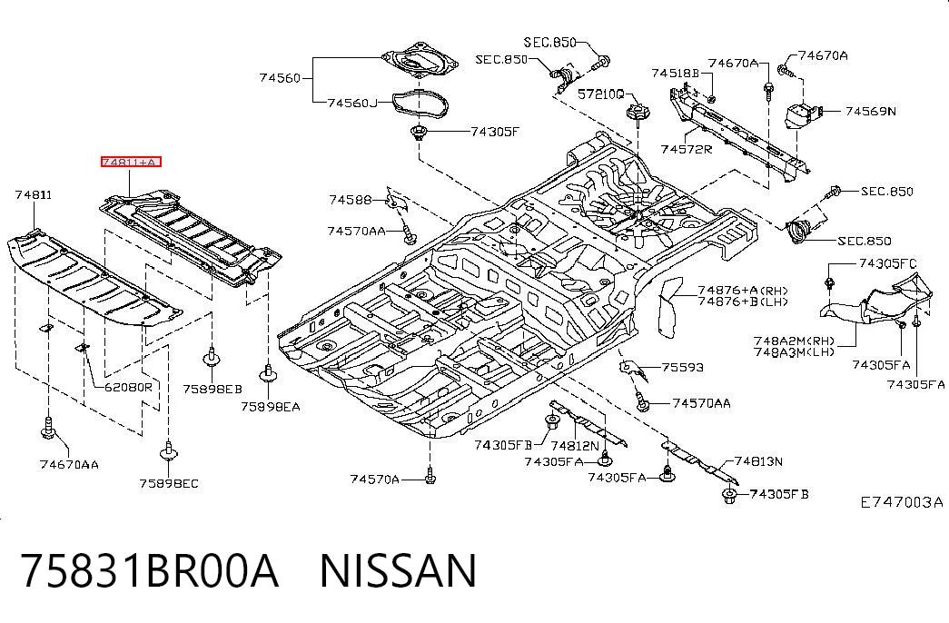75831BR00A Nissan/Infiniti