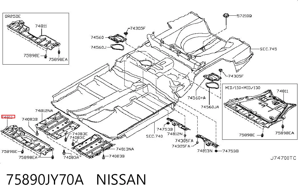 75890JY70A Nissan/Infiniti