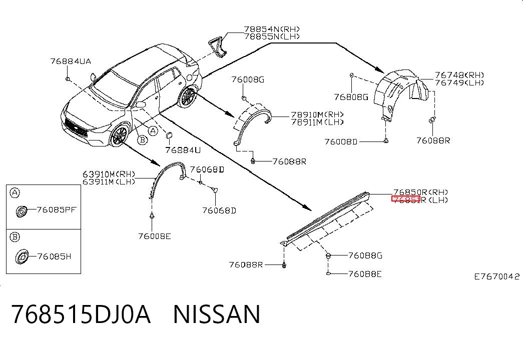 768515DJ0A Nissan/Infiniti