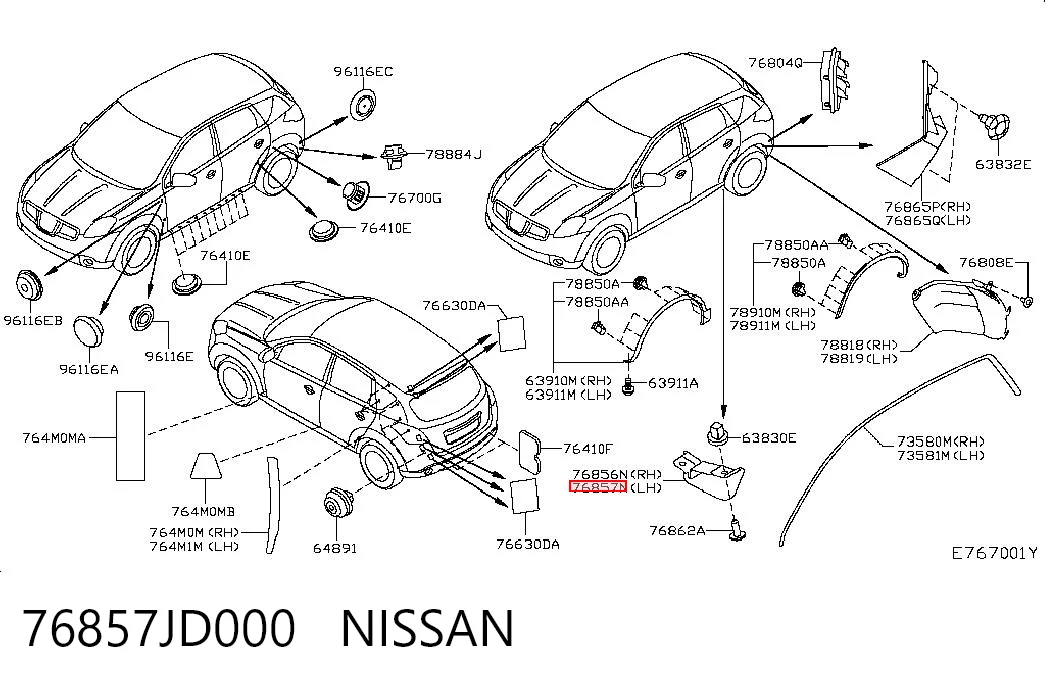 76857JD000 Nissan/Infiniti