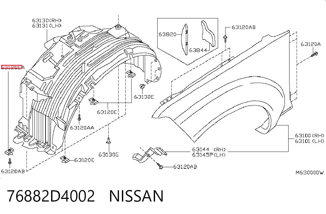 76882D4002 Nissan/Infiniti